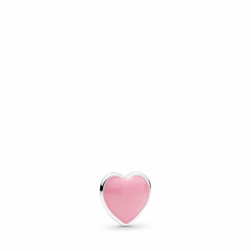 Pandora Pink Heart Petite Locket Charm Silver Egypt RW4902683